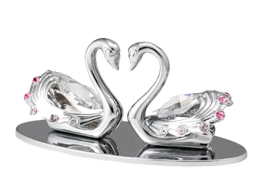 Crystal Love Swan Pair